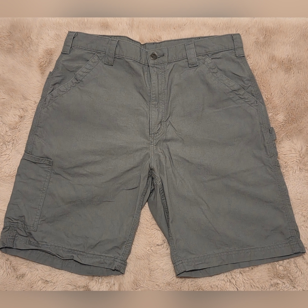 Carhartt Men's Gray Work Shorts - Picture 3 of 5